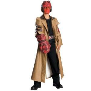 Lets Party By Rubies Costumes Hellboy Child Costume / Brown   Size 