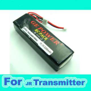 2200mA Tx Lipo Battery Fit for JR SPEKTRUM DX6 , DX7  