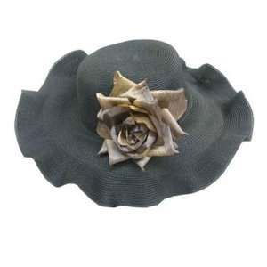  Brown Flower Elegance Hat