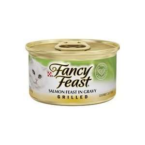  Fancy Feast Grilled Salmon Canned Cat Food: Pet Supplies