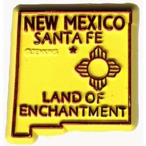  New Mexico Magnet 2D 50 State Yellow Case Pack 144 Sports 