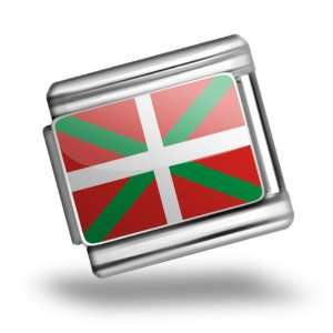  Italian Charms Original Basque Country Flag region Spain 