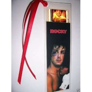  ROCKY boxing stallone movie film cell bookmark memorabilia 