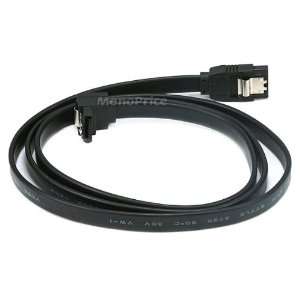  SATA2 Cables w/Locking Latch / Black   36 Inches (90 