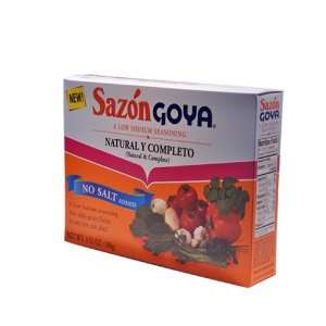 Sazon Goya Low Sodium Seasoning 100 gr: Grocery & Gourmet Food