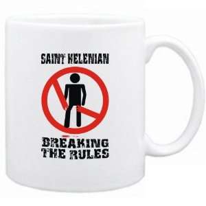  New  Saint Helenian Breaking The Rules  Saint Helena Mug 