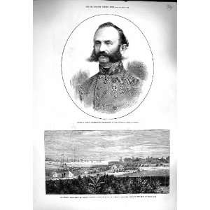 1878 Cyprus Larnaca Duke Edinburgh General Philippovich  
