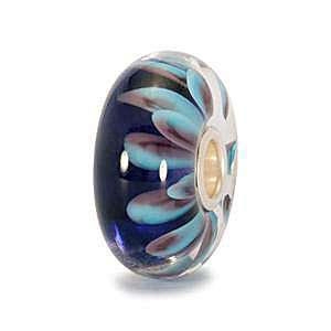 Authtentic TROLLBEADS Original Blue Petals 61423  