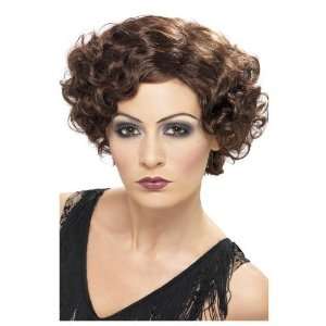  Smiffys 20S Flapper Wig Brown Ladies: Toys & Games
