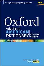 Oxford Advanced American Dictionary for learners of English 