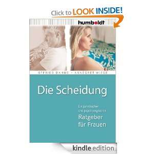 Die Scheidung (German Edition) Otfried Dahme, Annegret Wiese  