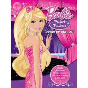  Barbie Dress Up Doll Perfect Princess Mattel Books