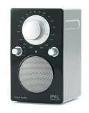 Tivoli Audio PALIPALB PAL Silver Cabinet/Gloss Black Face