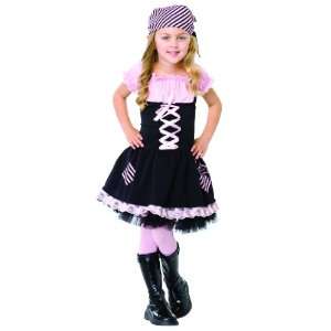  Treasure Hunt Pirate Girl Child Costume: Toys & Games