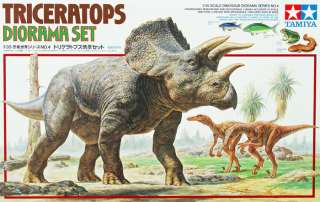 Tamiya 60104 Triceratops Diorama Set 1/35 scale kit  