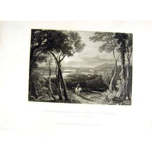   1838 Scotland Clyde Dunbarton Castle Kilpatrick Hills