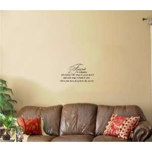   forgotten the words. Vinyl wall art Inspirational quotes and saying