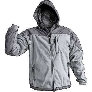   windproof Super Shoremans Fleece Jacket   Gray M: Sports & Outdoors