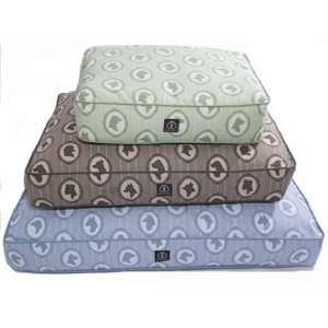   Silhouette Eco Friendly Dog Bed   Blue Small: Kitchen & Dining