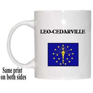  US State Flag   LEO CEDARVILLE, Indiana (IN) Mug 