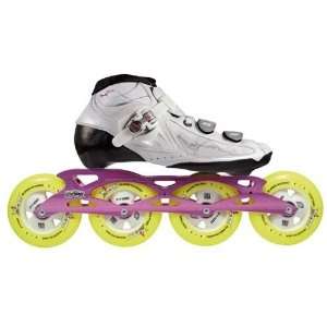    Powerslide C4 Pure Triple X Pink 2008   Size 4: Sports & Outdoors