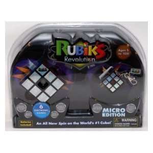  Rubiks Revolution Micro Edition with Electronic Keychain Game 