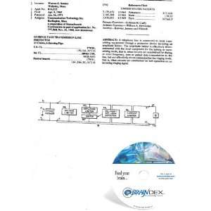  Patent CD for OVERVOLTAGE TRANSMISSION LINE PROTECTOR 