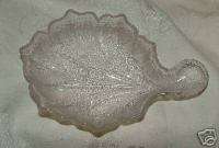 Portland Glass Tree of Life Leaf Berry Bowls 1869 74  