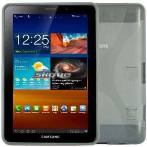   Skque Clear TPU Gel Case for Samsung Galaxy Tab 7.7 P6800 Electronics