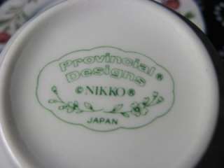 Nikko Provincial Designs AVONDALE Cup & Saucer EXC!  