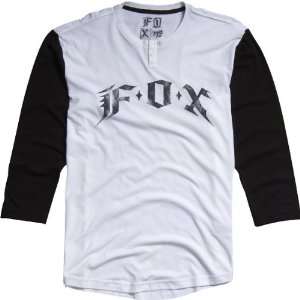  Fox Racing Griffin Henley Mens Long Sleeve Casual Shirt 