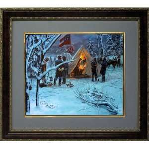  Mort Kunstler Art Strategy in the Snow Framed Everything 