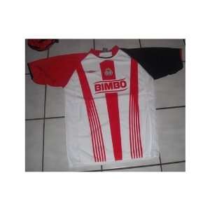  CHIVAS MEXICO SOCCER JERSEY (LARGE): Sports & Outdoors
