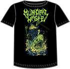 MUNICIPAL WASTE ZOMBIE SHARK T SHIRT LARGE thrash metal