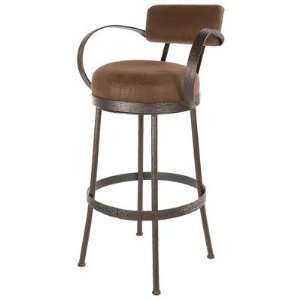 Stone Country Ironworks 904 195 FBR Cedarvale 30 Swivel Barstool with 