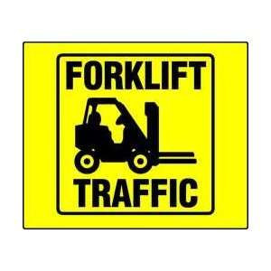 Safety Sign,forklift Traffic L   ZING  Industrial 
