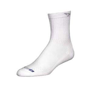  Drymax Golf Crew White/Grey: Sports & Outdoors