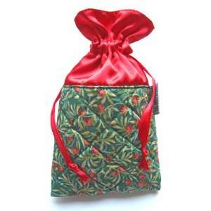  Christmas & Holiday Fabric (Cotton & Satin) Gift Pouch 
