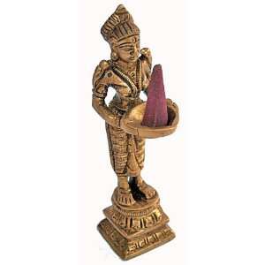  Brass Deep Lakshmi Incense Burner