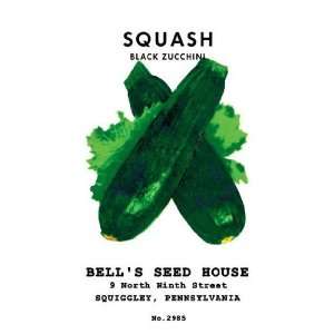 Exclusive By Buyenlarge Squash Black Zucchini 12x18 Giclee on canvas 