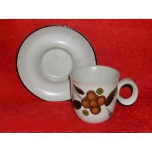 Noritake Orinda #8540 Cups & Saucers:  Kitchen & Dining