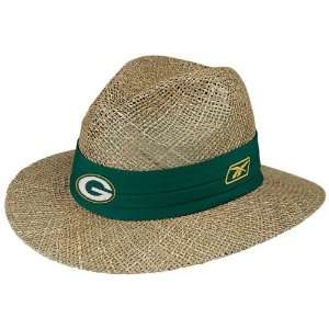  Reebok Green Bay Packers Camp Straw Hat: Sports & Outdoors