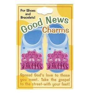  Princess Good News Bracelet / Shoe Charms: Toys & Games