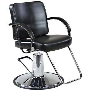  Lansbury Reclining Styling Chair With Round Base Beauty