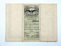 BULGARIAN PHOENIX COMPANY LIFE INSURANCE POLICY 1921 *  