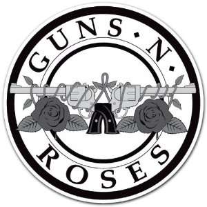  Guns N Roses Music Car Bumper Sticker Decal 4x4 