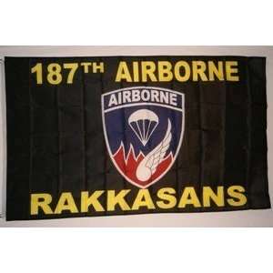   Military Flag   187th Airborne Rakkasans: Office Products