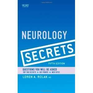    Neurology Secrets, 5e [Paperback] Loren A. Rolak MD Books