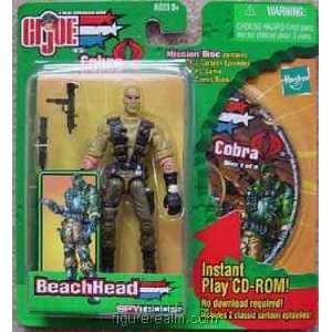   BeachHead 3.75 Action Figure with Mission Disk 1 [Toy]: Toys & Games