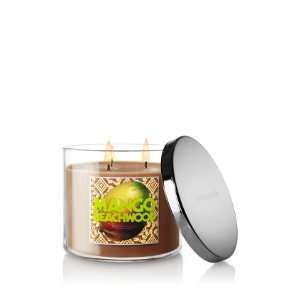   and Body Works Slatkin & Co. 14.5 oz. 3 Wick Candle Mango Beachwood